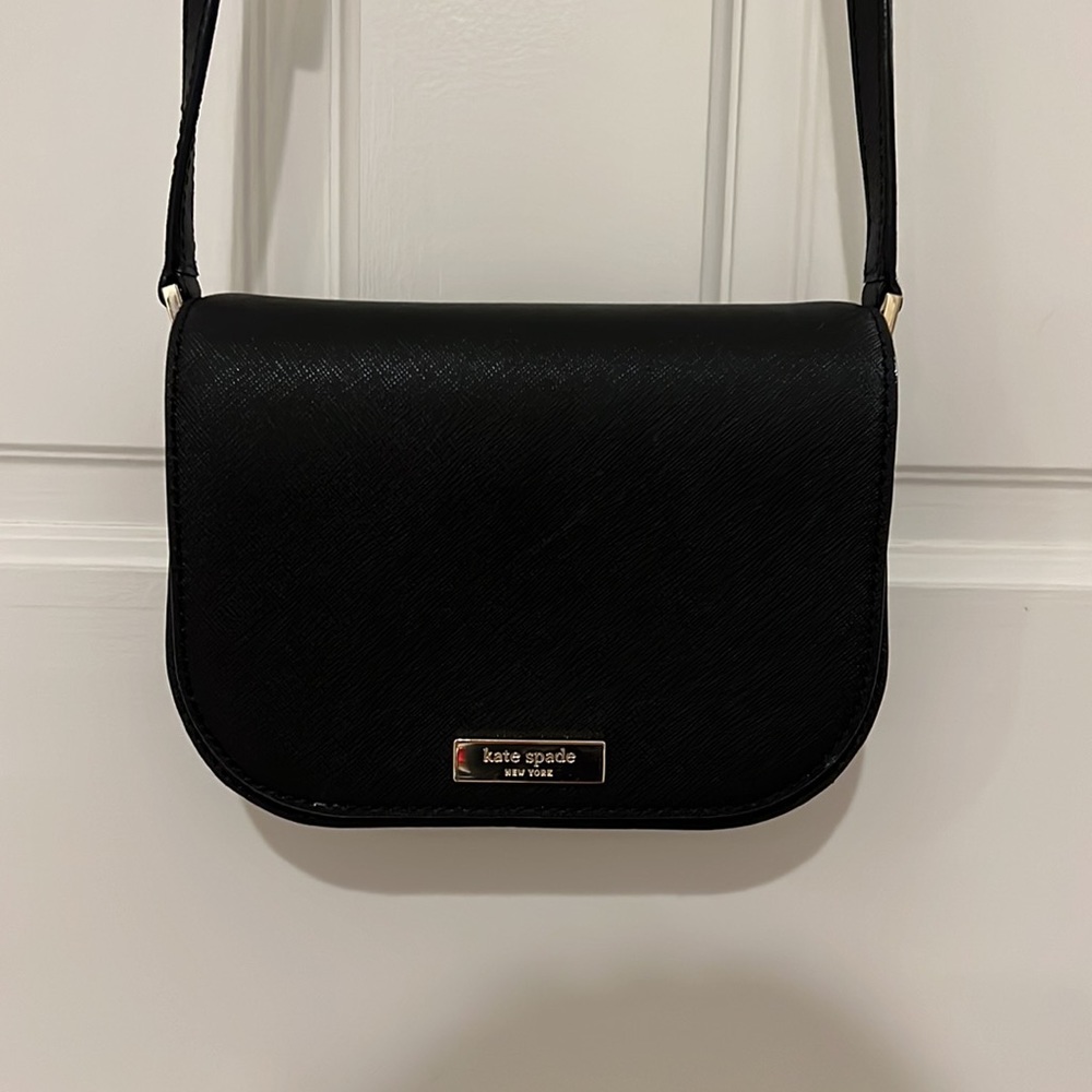 Kate Spade Carsen Newbury Lane black crossbody bag